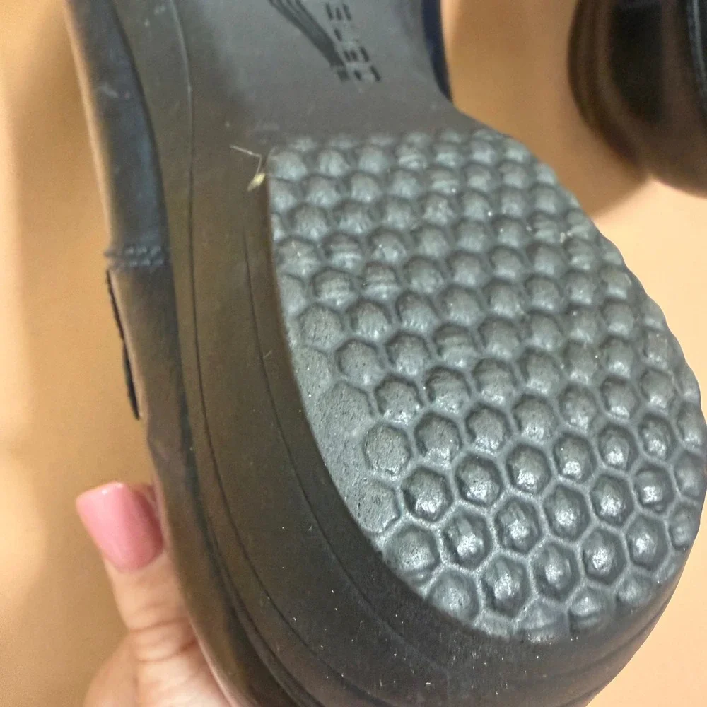 Dansko Fawna Black Leather Mary Jane Comfort Shoes EU 37 US 6.5-7 Comfort